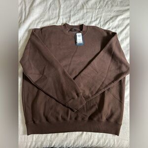 Abercrombie essential crewneck sweatshirt -NWT